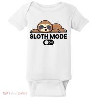 Sloth Mode On Funny Lazy Baby Bodysuit thumb 0