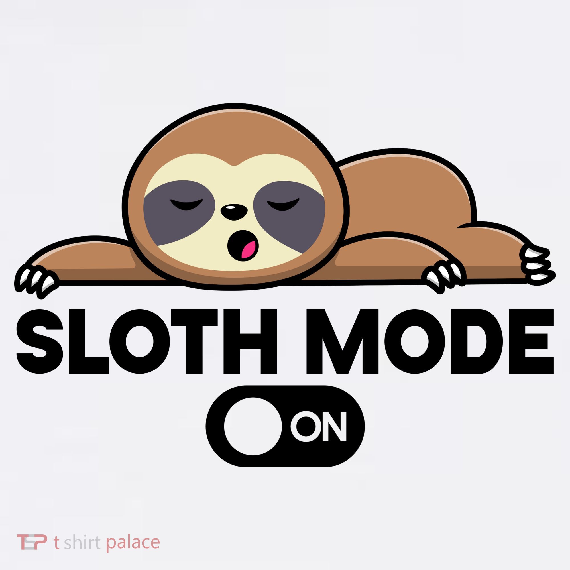 Sloth Mode On Funny Lazy Baby Bodysuit