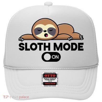 Sloth Mode On Funny Lazy Hat