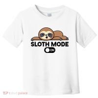 Sloth Mode On Funny Lazy Toddler T-Shirt thumb 0