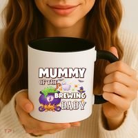 Spooky Mama Of Brewing Halloween Theme Shower Gift Coffee Mug thumb 3