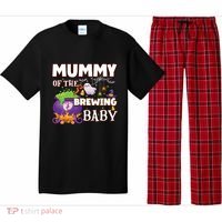 Spooky Mama Of Brewing Halloween Theme Shower Gift Pajama Set thumb 0