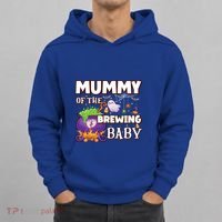 Spooky Mama Of Brewing Halloween Theme Shower Gift Hoodie thumb 0