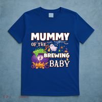 Spooky Mama Of Brewing Halloween Theme Shower Gift T-Shirt thumb 5
