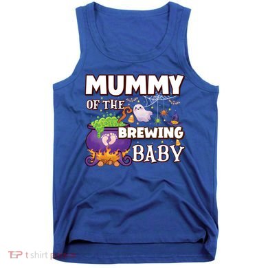 Spooky Mama Of Brewing Halloween Theme Shower Gift Tank Top