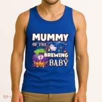 Spooky Mama Of Brewing Halloween Theme Shower Gift Tank Top thumb 3