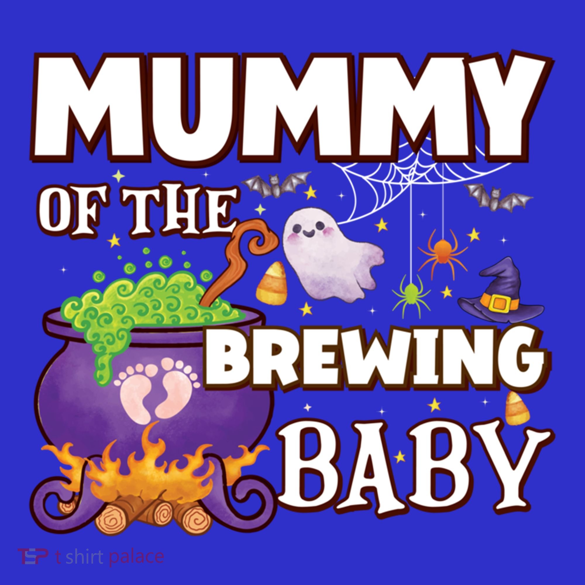 Spooky Mama Of Brewing Halloween Theme Shower Gift Visor