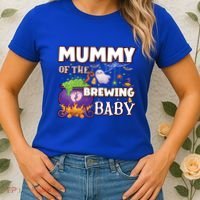 Spooky Mama Of Brewing Halloween Theme Shower Gift Women's T-Shirt thumb 2
