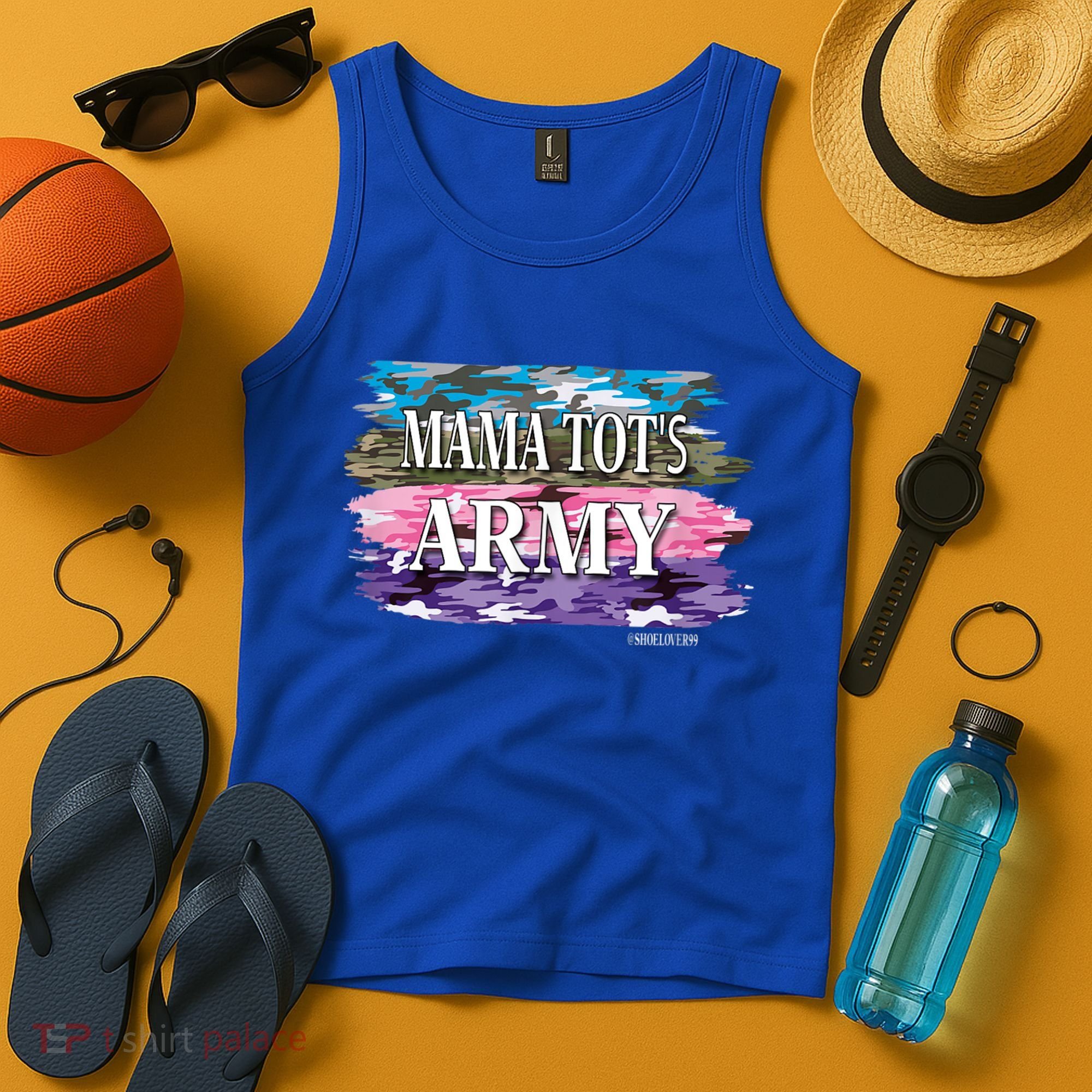 Shoelover99 Merch Ophelia Mama Tot's Army Tank Top