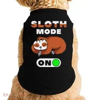Sloth Mode On Sloth Mode On Doggie Tank thumb 0