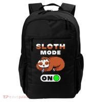 Sloth Mode On Sloth Mode On Backpack thumb 0