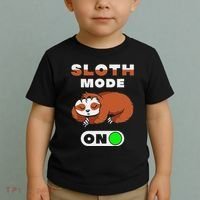 Sloth Mode On Sloth Mode On Toddler T-Shirt thumb 2