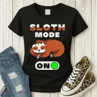Sloth Mode On Sloth Mode On Women's T-Shirt thumb 3