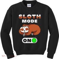 Sloth Mode On Sloth Mode On Kids Sweatshirt thumb 0