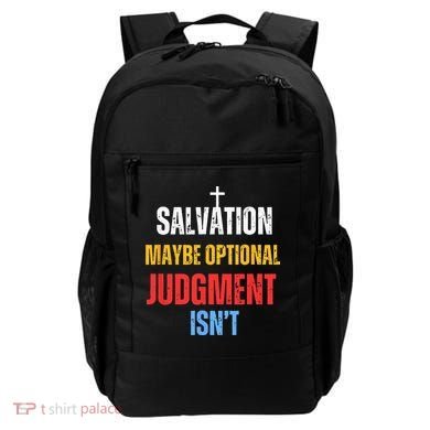 Salvation Maybe Optional Judgment Isn’t Christian Backpack