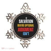 Salvation Maybe Optional Judgment Isn’t Christian Ornament thumb 0