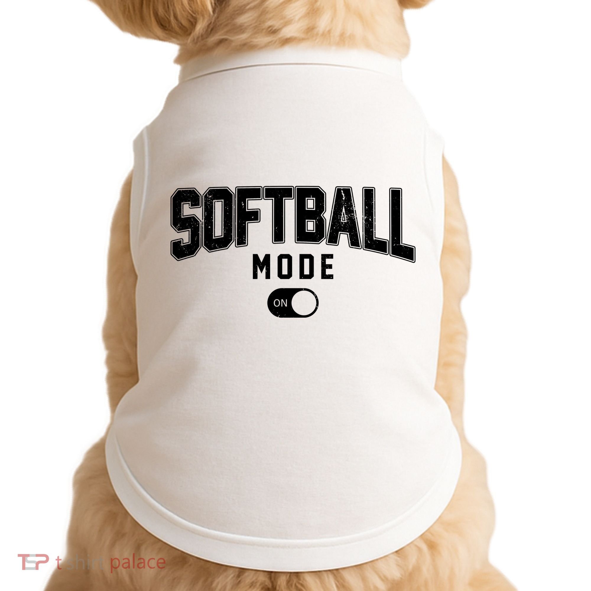 Softball Mode On Doggie Tank