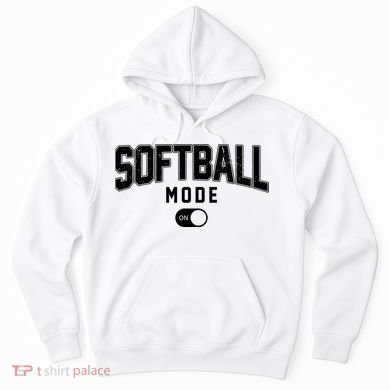 Softball Mode On Hoodie