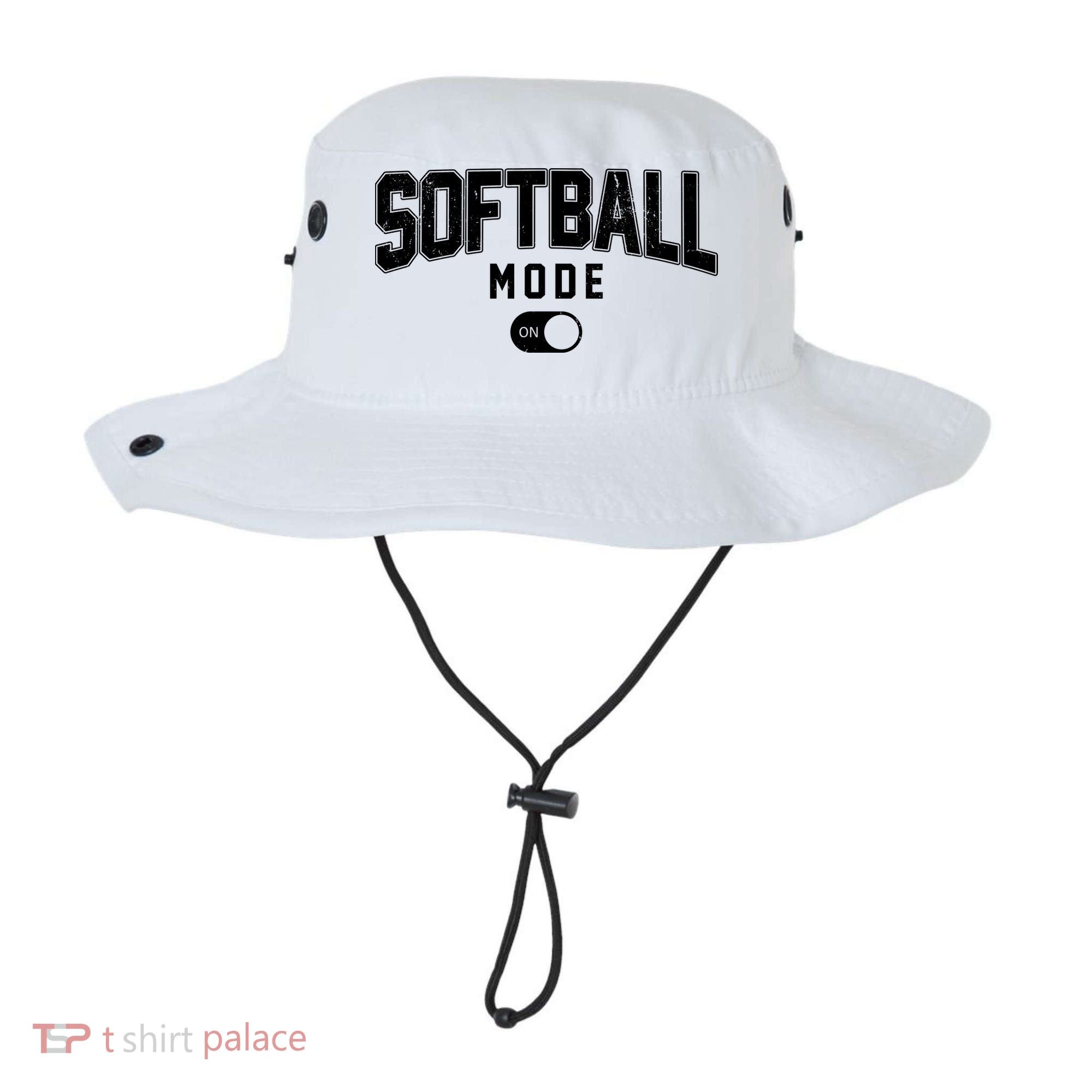Softball Mode On Bucket Hat