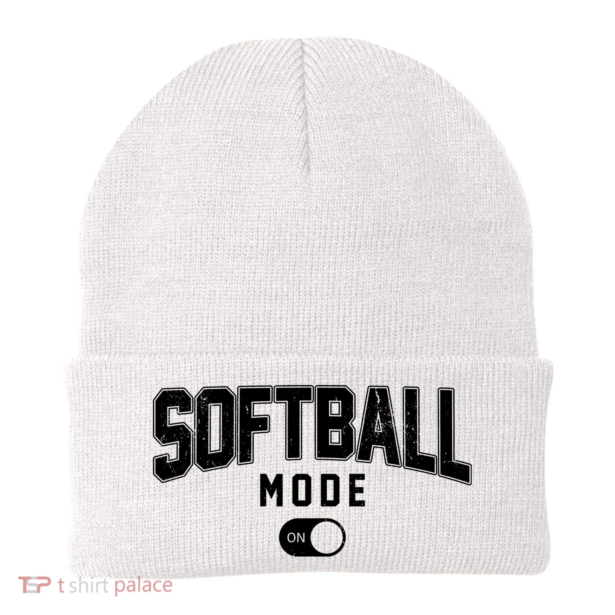 Softball Mode On Beanie