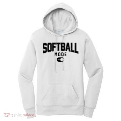 Softball Mode On Women's Hoodie