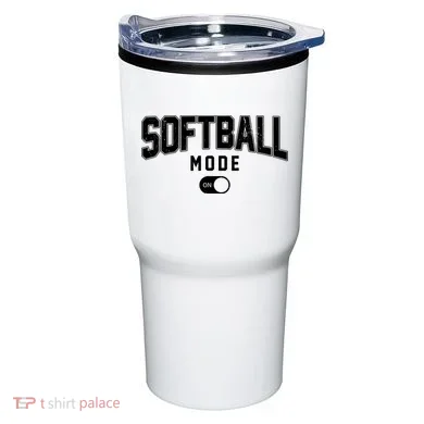 Softball Mode On Tumbler