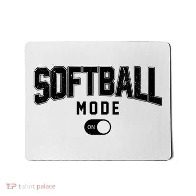 Softball Mode On Mousepad