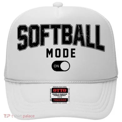 Softball Mode On Hat