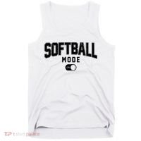 Softball Mode On Tank Top thumb 0