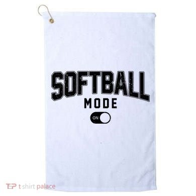 Softball Mode On Golf Towel