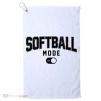 Softball Mode On Golf Towel thumb 0