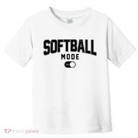 Softball Mode On Toddler T-Shirt thumb 0