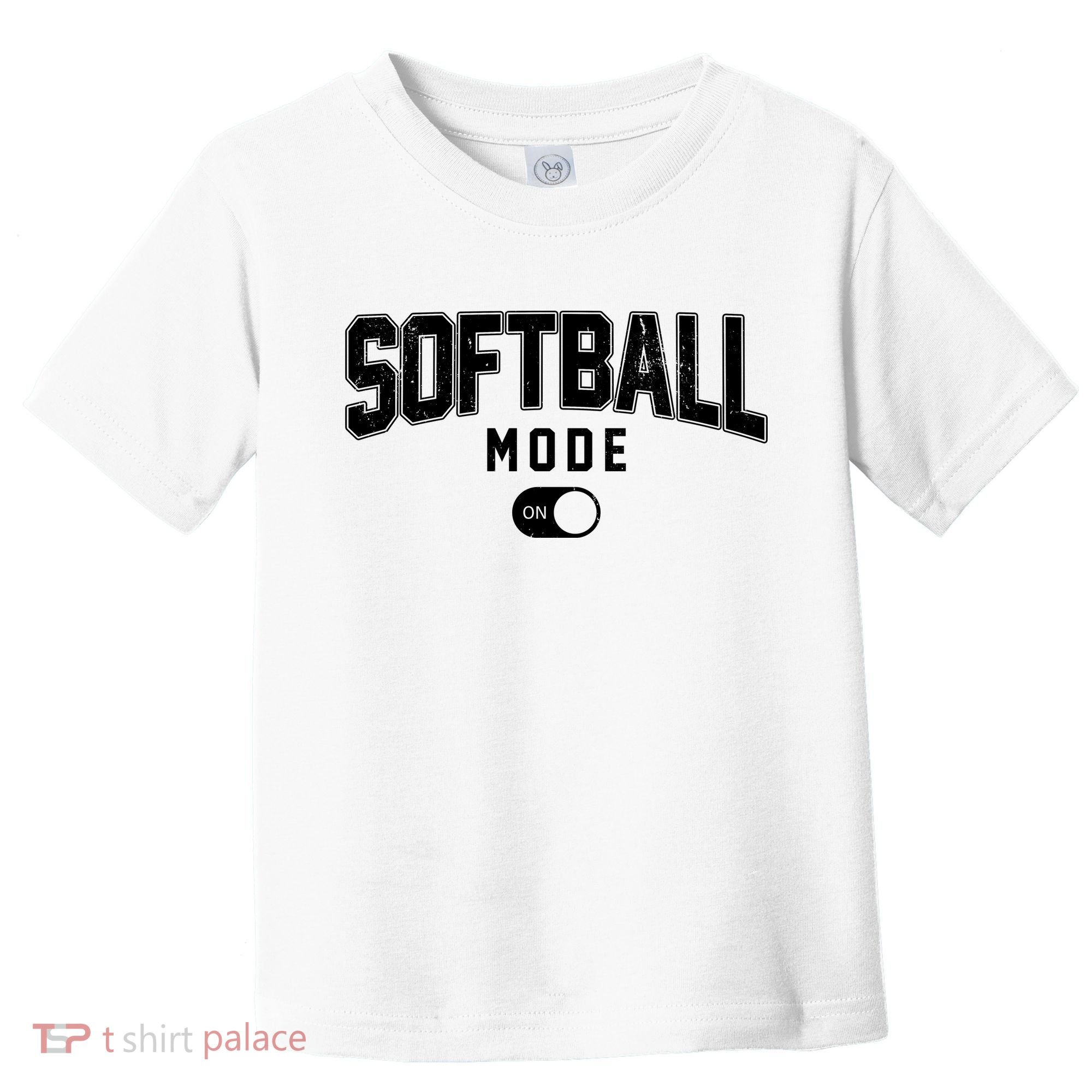 Softball Mode On Toddler T-Shirt