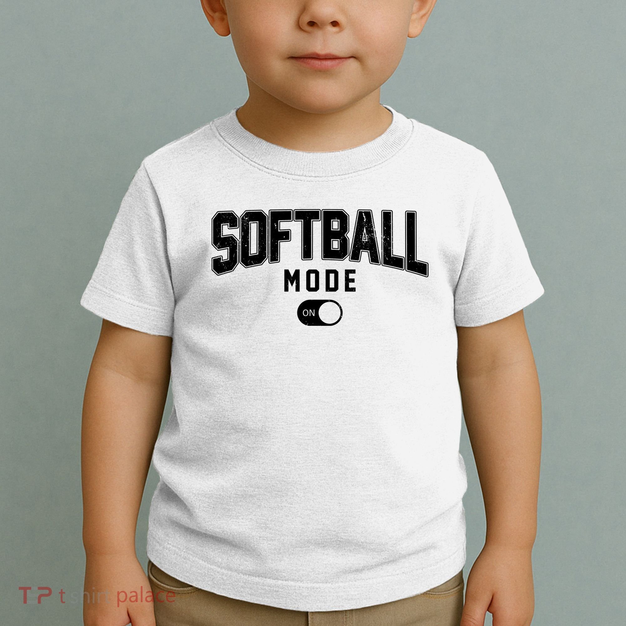 Softball Mode On Toddler T-Shirt