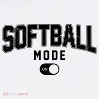 Softball Mode On Kids Hoodie thumb 5