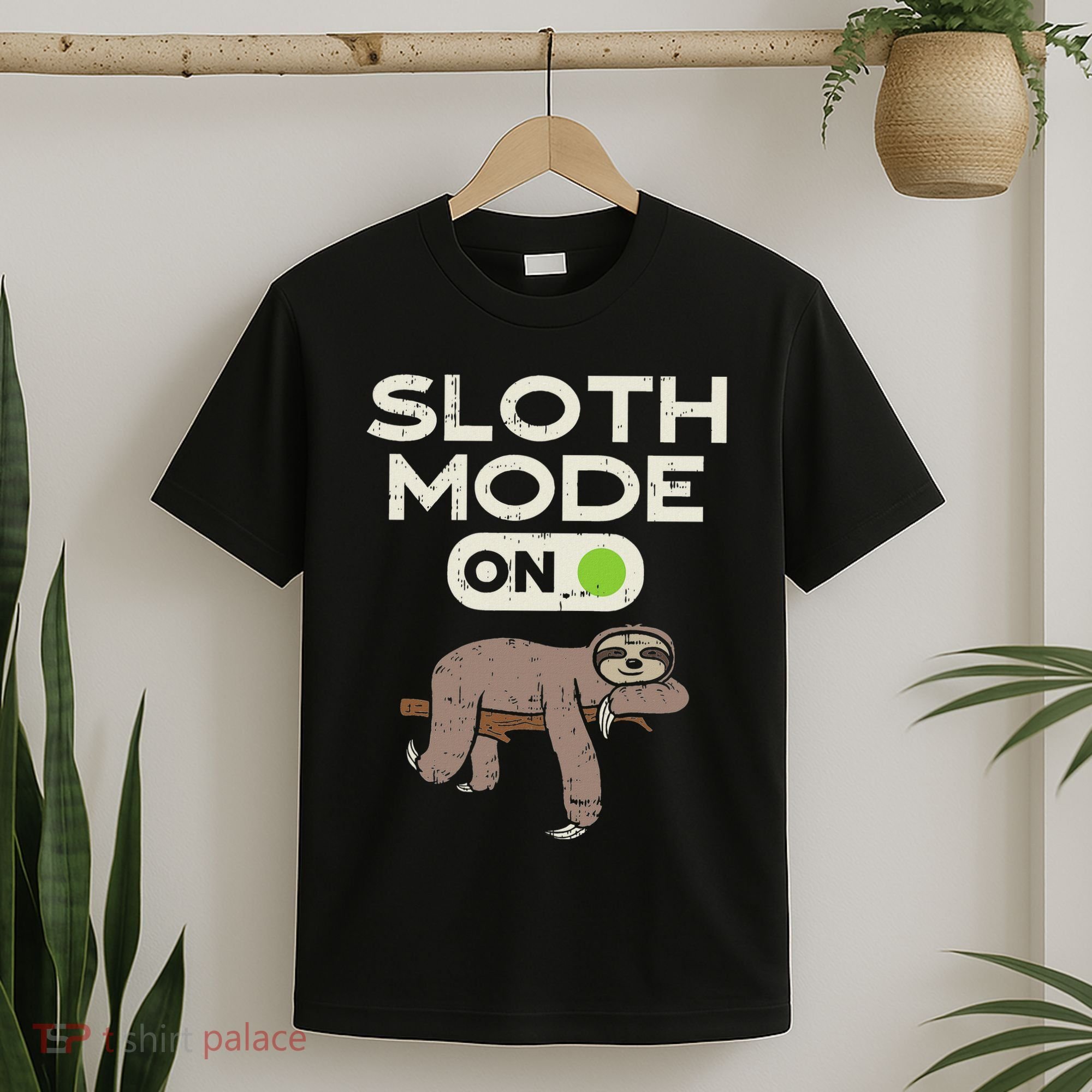 Sloth Mode On Funny Lazy Sleep Animal Lover Women Gift T-Shirt