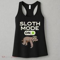Sloth Mode On Funny Lazy Sleep Animal Lover Women Gift Women's Tank Top thumb 3