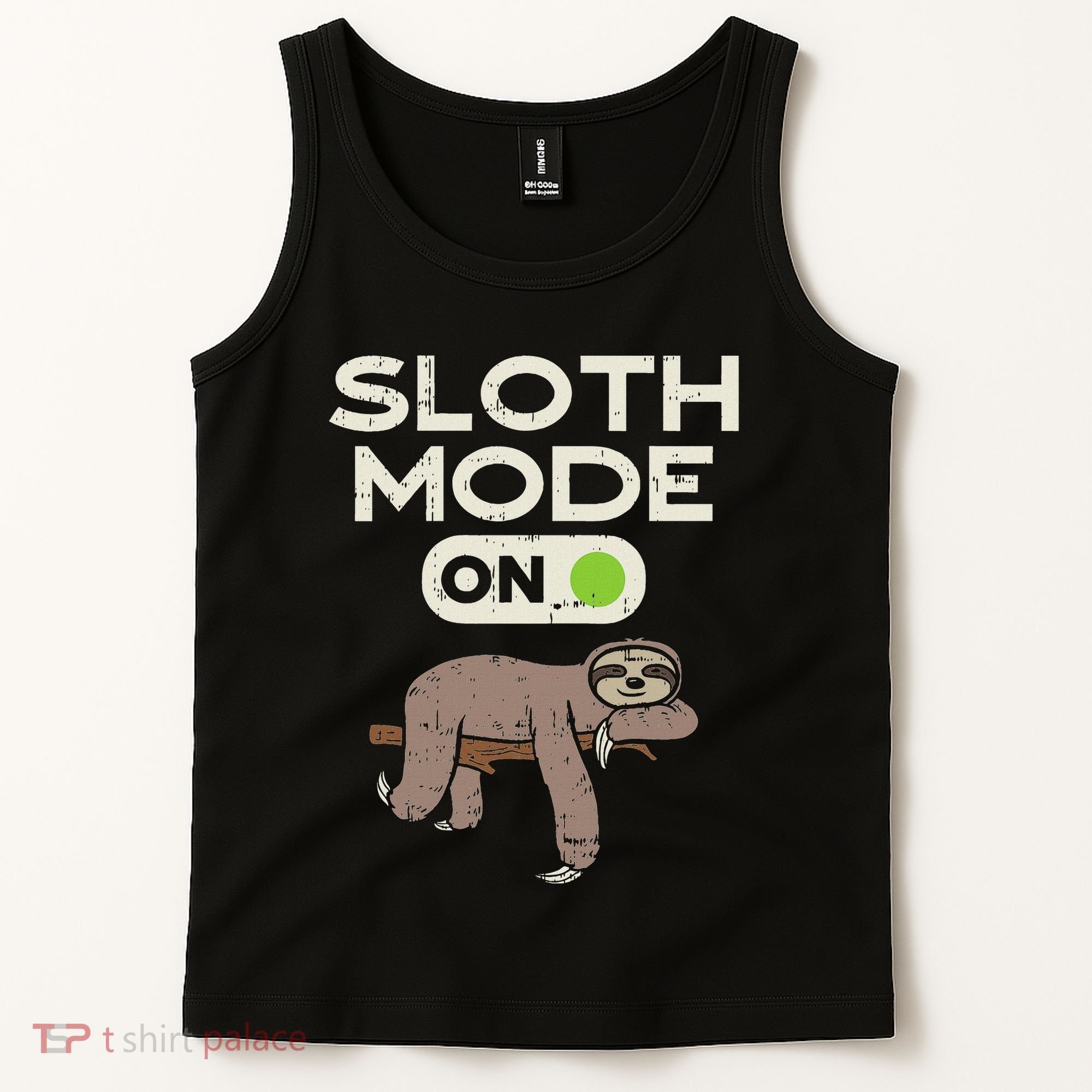 Sloth Mode On Funny Lazy Sleep Animal Lover Women Gift Tank Top