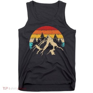Summer mountains outdoor vintage retro Tank Top