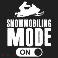 Snowmobiling Mode On Kids Snowmobile Gift Snow Machine Rider Gift Women's Sweatshirt thumb 2
