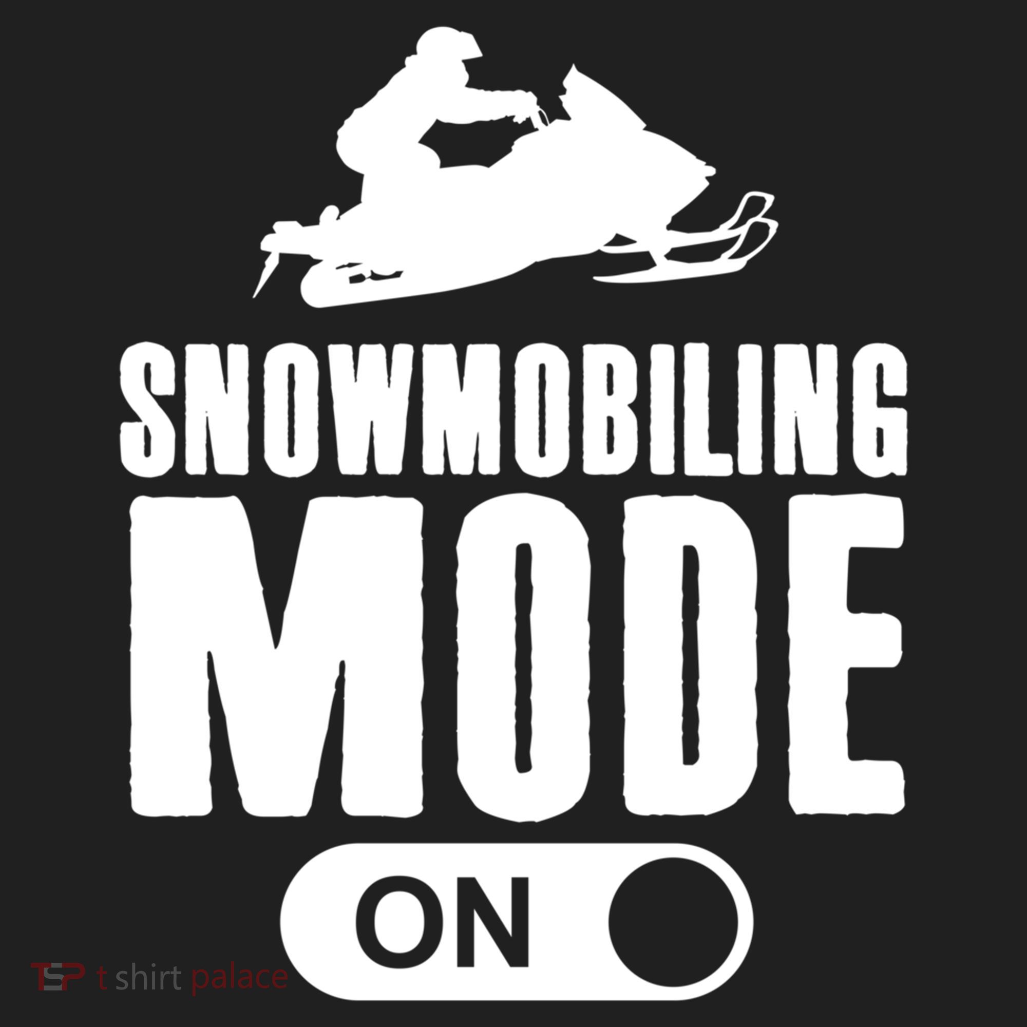 Snowmobiling Mode On Kids Snowmobile Gift Snow Machine Rider Gift Beanie