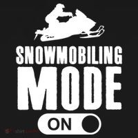 Snowmobiling Mode On Kids Snowmobile Gift Snow Machine Rider Gift Women's Hoodie thumb 2