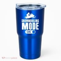 Snowmobiling Mode On Kids Snowmobile Gift Snow Machine Rider Gift Tumbler thumb 0