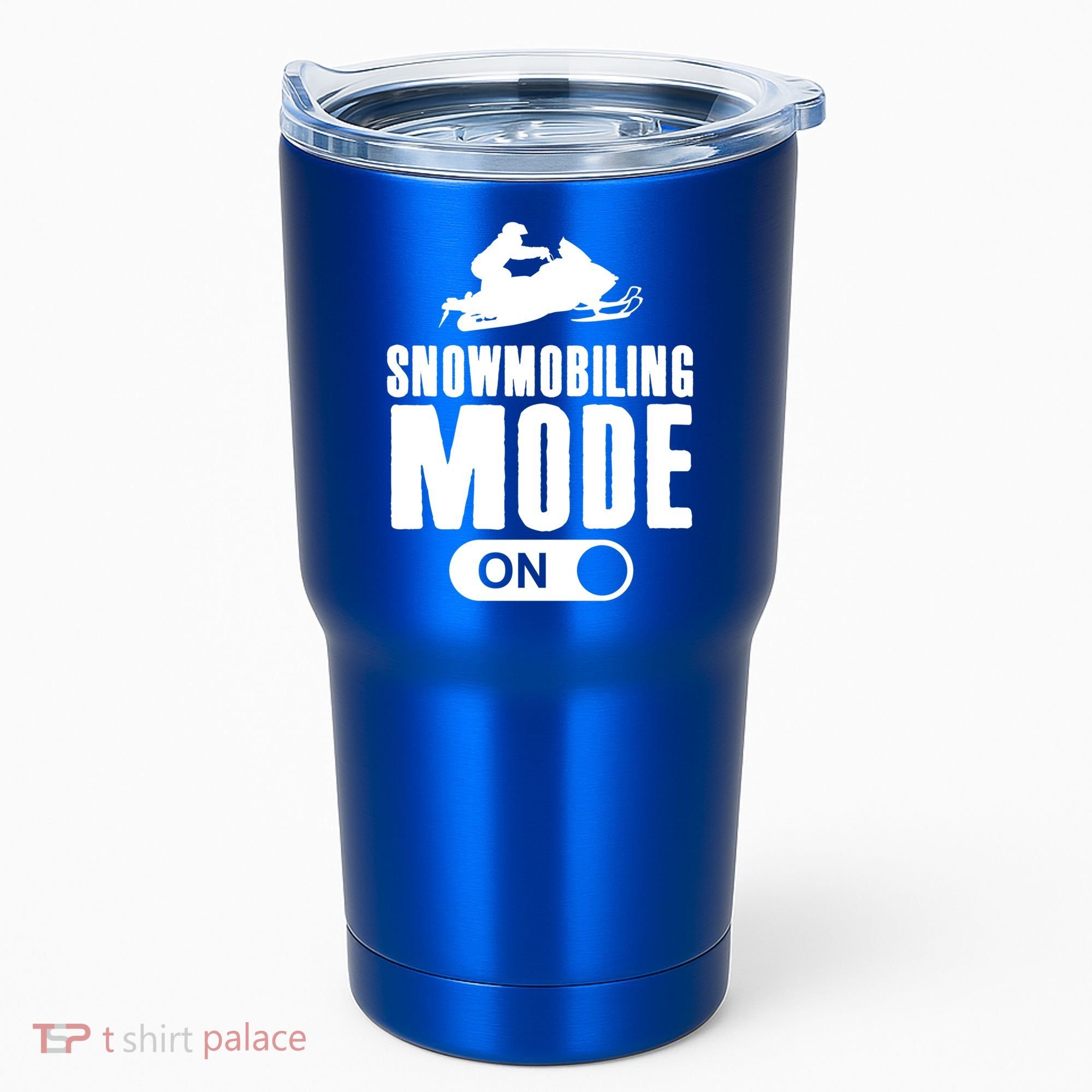Snowmobiling Mode On Kids Snowmobile Gift Snow Machine Rider Gift Tumbler