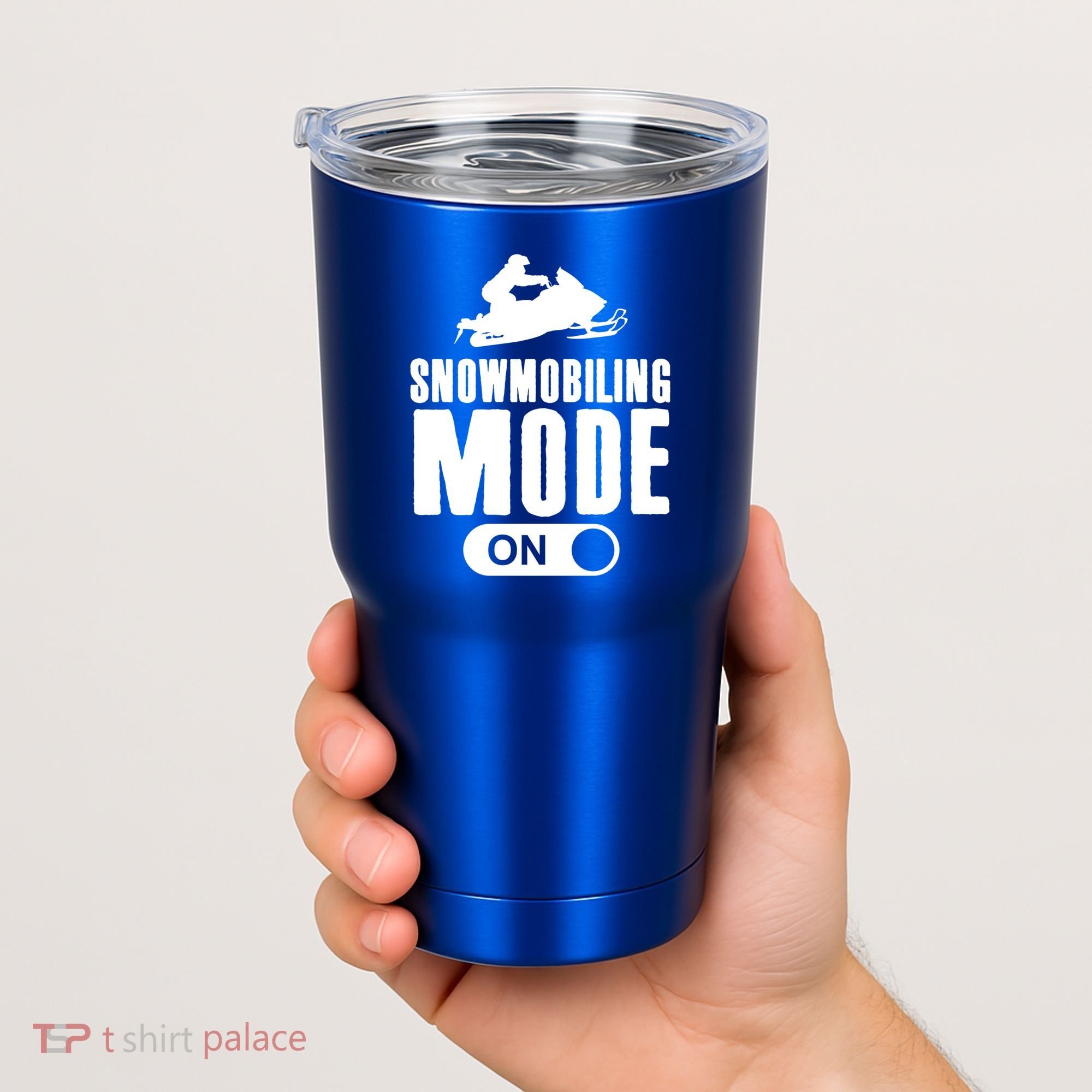 Snowmobiling Mode On Kids Snowmobile Gift Snow Machine Rider Gift Tumbler