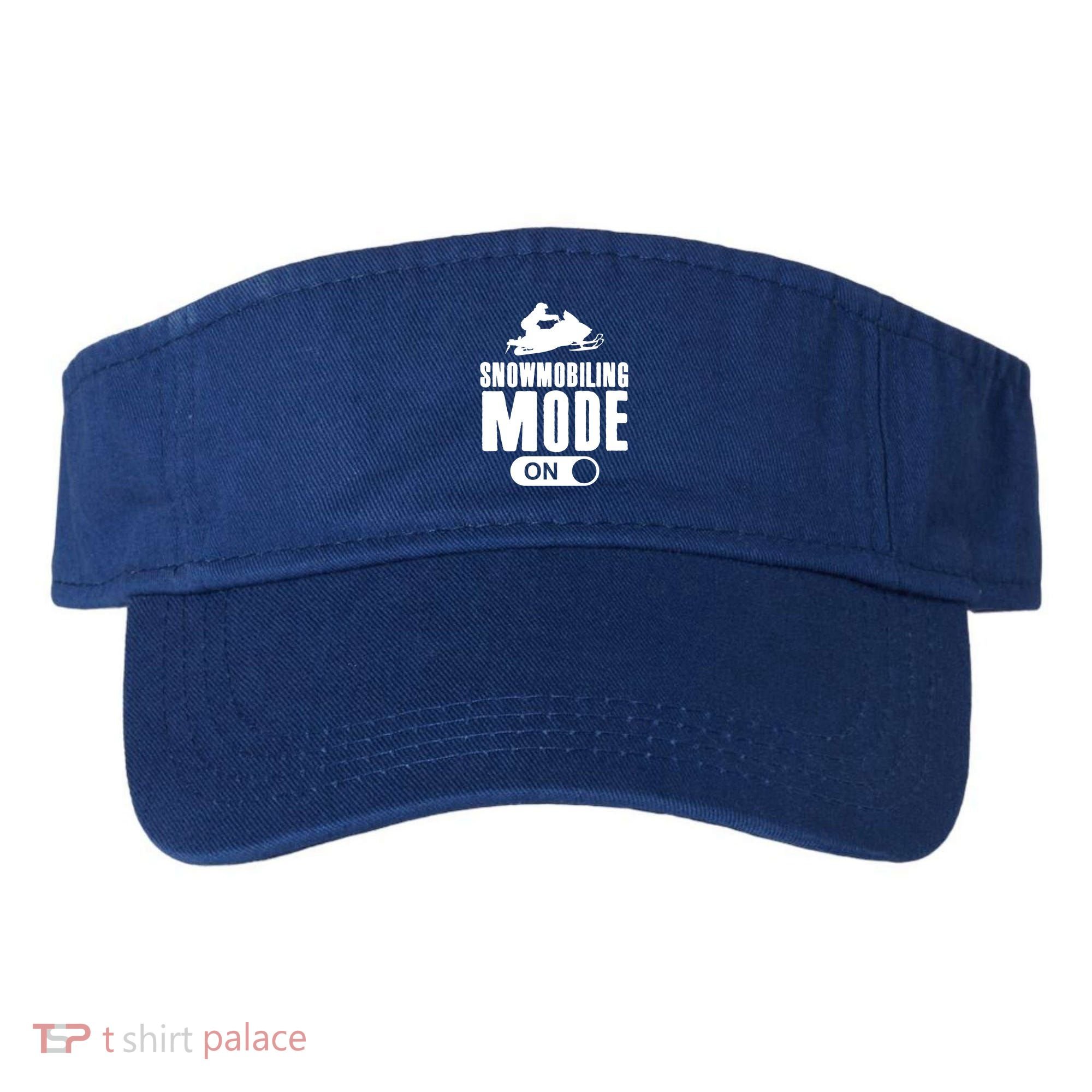 Snowmobiling Mode On Kids Snowmobile Gift Snow Machine Rider Gift Visor