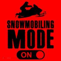Snowmobiling Mode On Kids Snowmobile Gift Snow Machine Rider Gift Santa Hat thumb 1