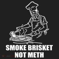 Smoke Brisket Not Meth Beanie thumb 2