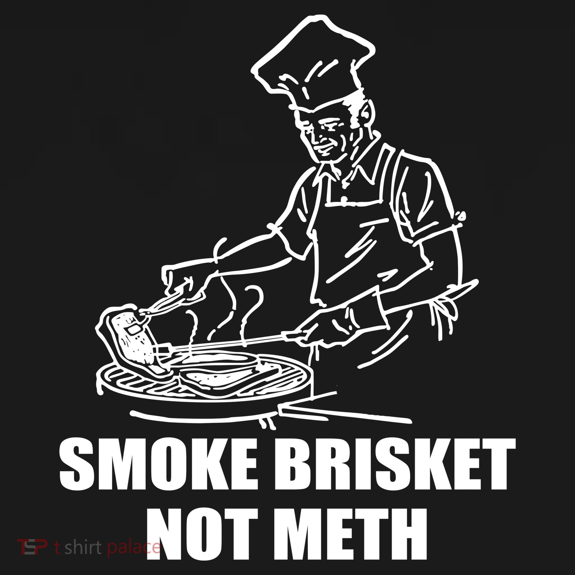 Smoke Brisket Not Meth Mousepad