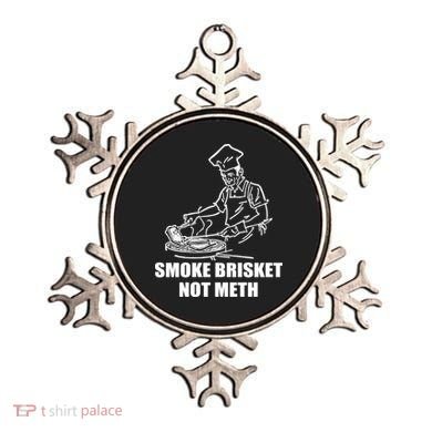 Smoke Brisket Not Meth Ornament